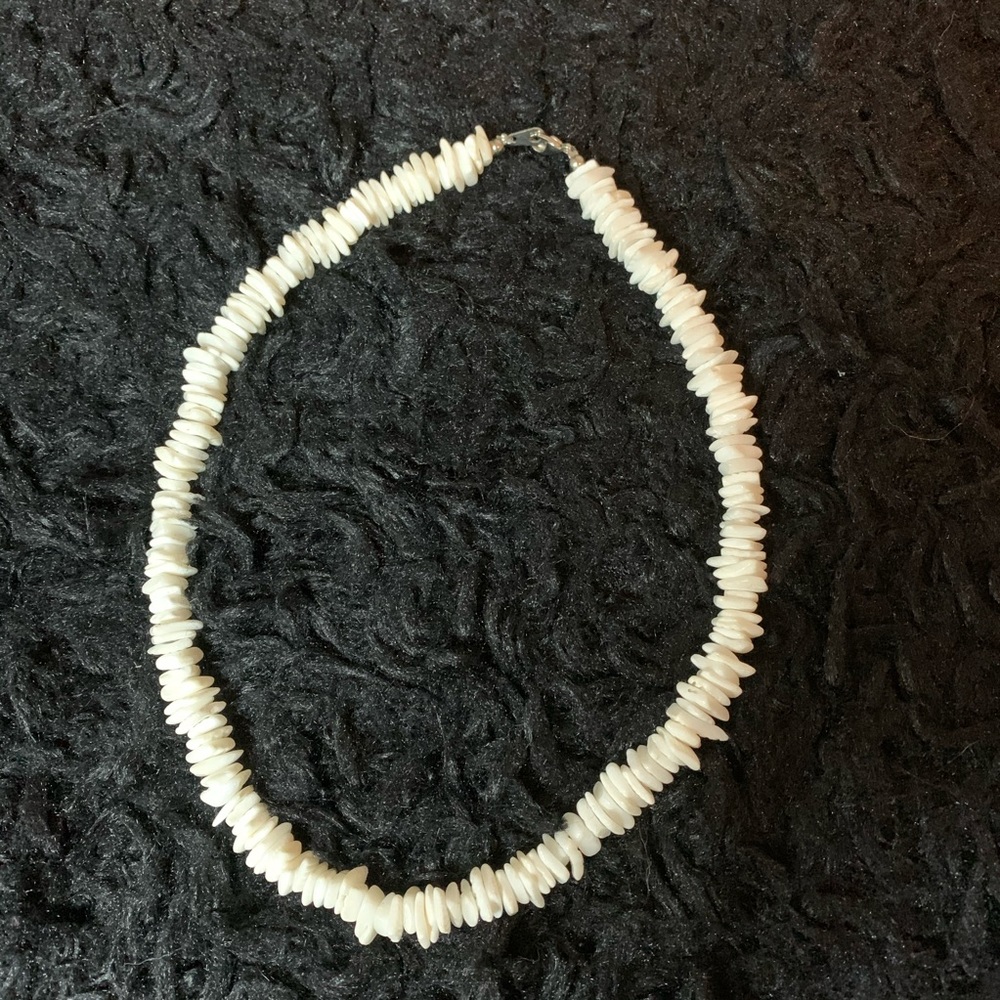 Shark tooth beach necklace